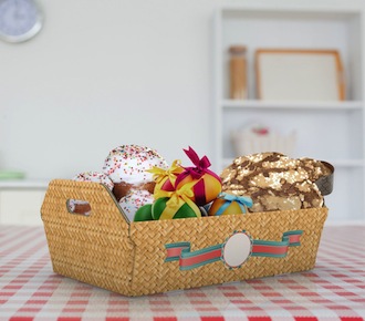 Chicken in a basket from Pixartprinting