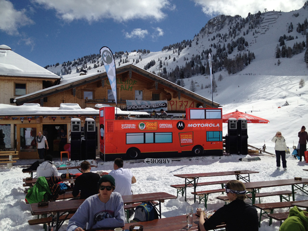 On the buses with DJ Jay