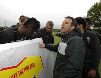 Talking banner captures social media buzz for The Hornets