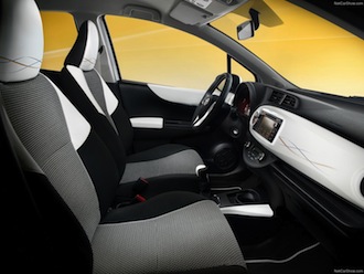 Agfa Jeti prints interior decoration for new Toyota Yaris Trend 2013