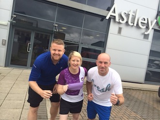 Astley staff get set for Great North Run