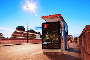 Clear Channel UK introduces its first solar-powered advertising bus shelter in London