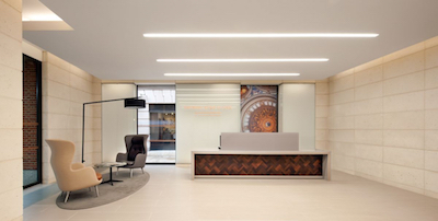 Signbox works on Paternoster House in London