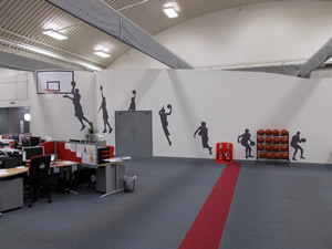 Slam dunk at Basketball England HQ