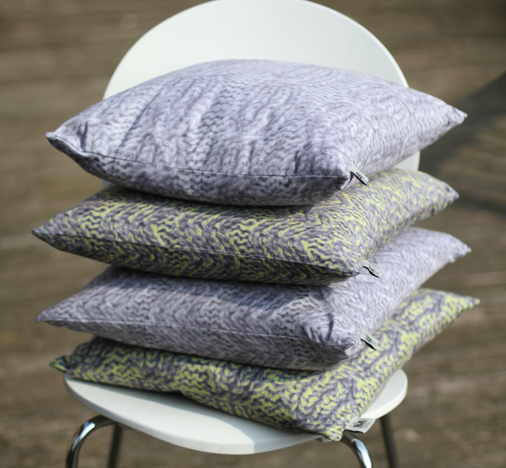 Digitally printed soft furnishings hit craft fair