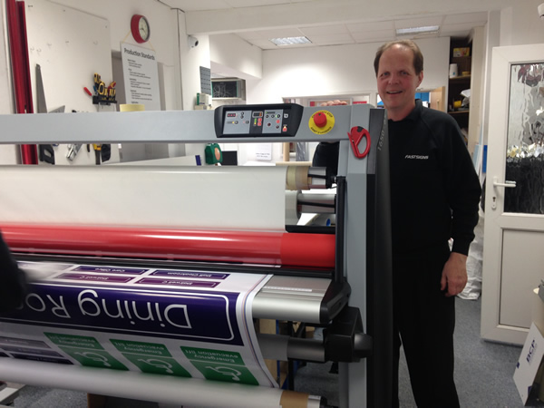 Fastsigns does Kala laminator deal