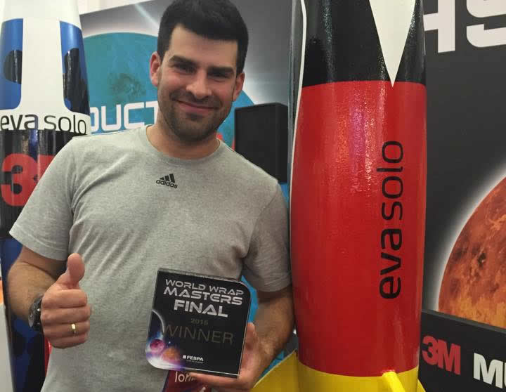 Hungarian retains Fespa World Wrap Master title