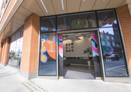 Signbox works on Springer Nature HQ