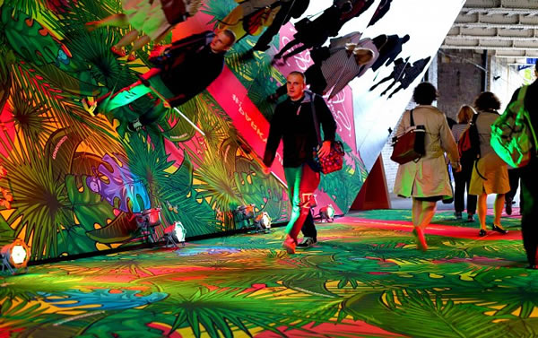 SignAway turns South Bank into a jungle