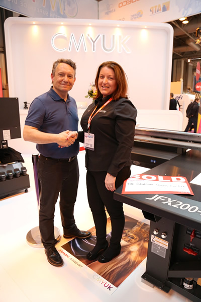 Handsome Prints signs for Mimaki JFX200-2513UV at Sign and Digital UK