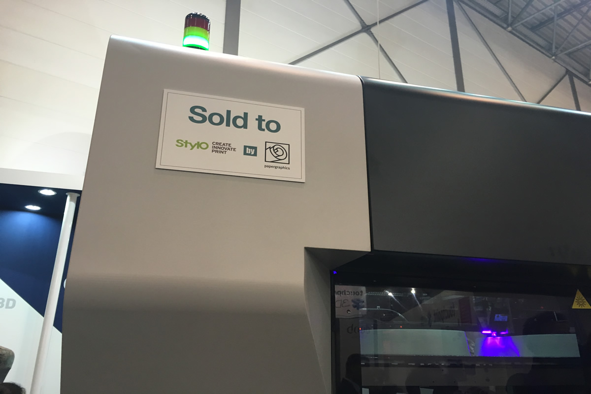 Stylo Graphics orders Massivit 3D printer at Drupa