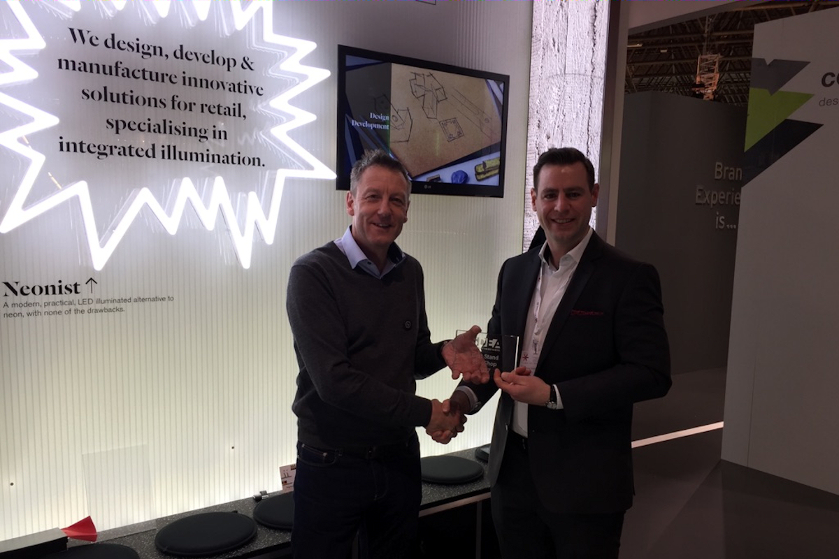 Unibox wins SDEA stand award