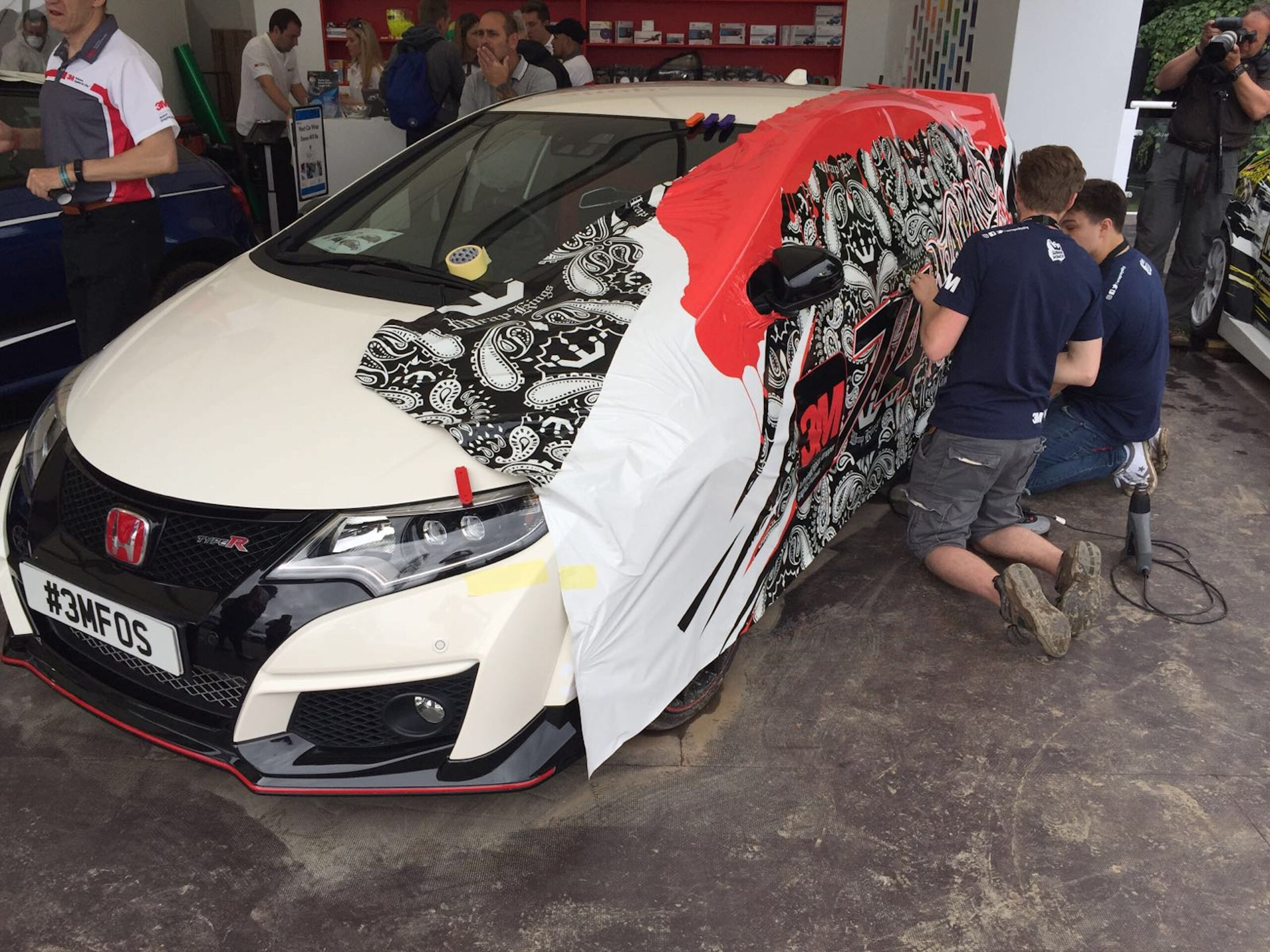 3M showcases vehicle wrap possibilities at Goodwood