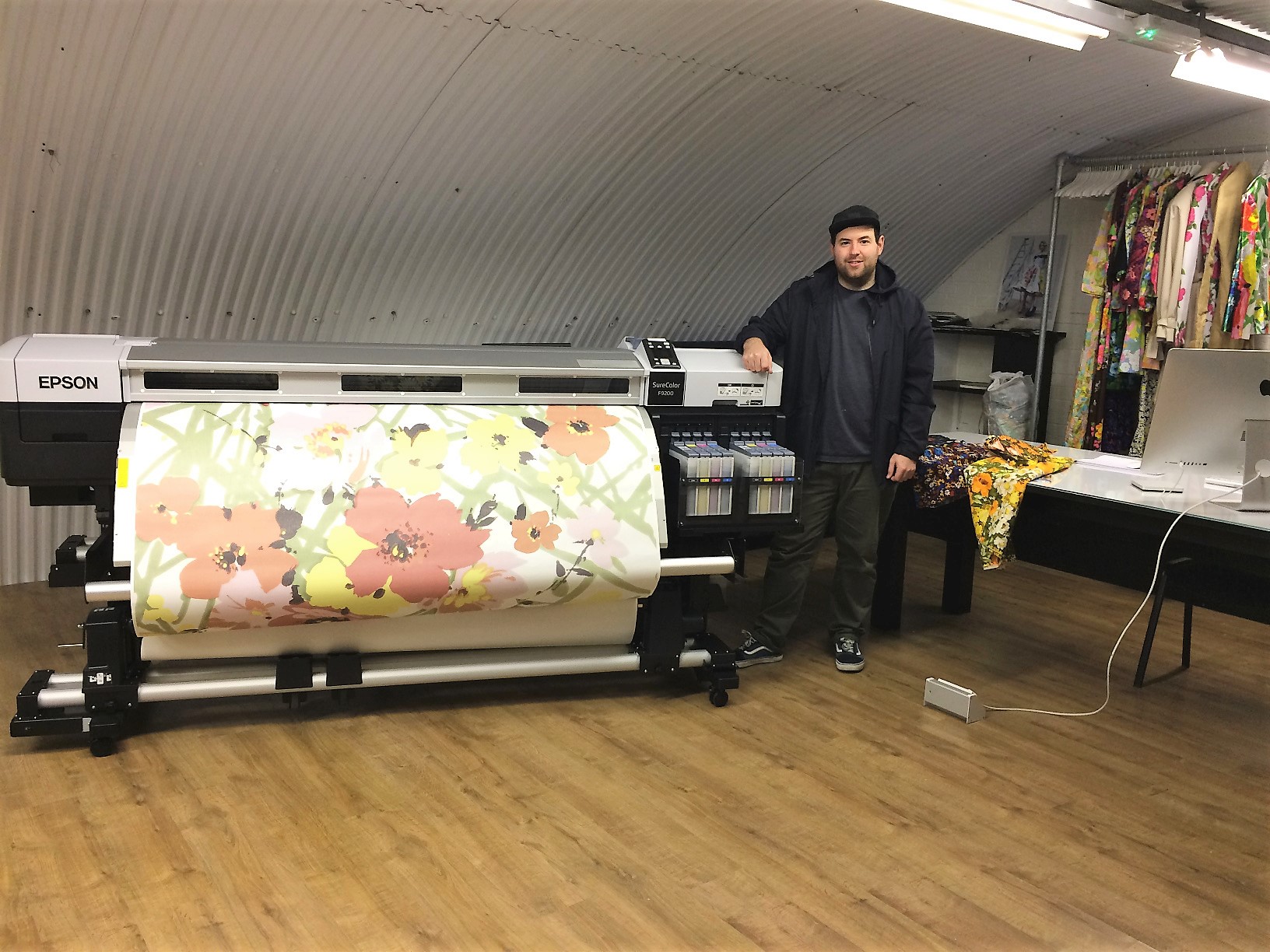 Fashion designer opens dye-sub printshop