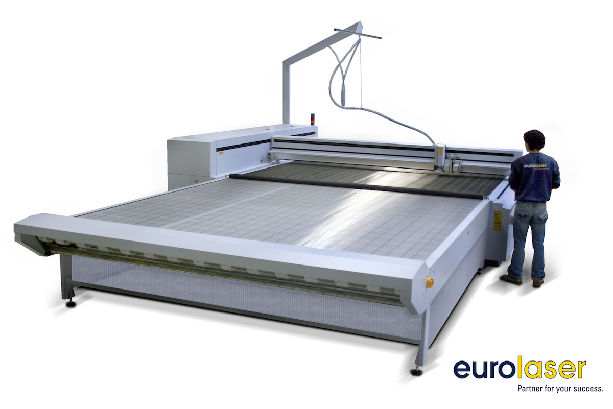 Eurolaser presents large-format laser cutting table for textiles