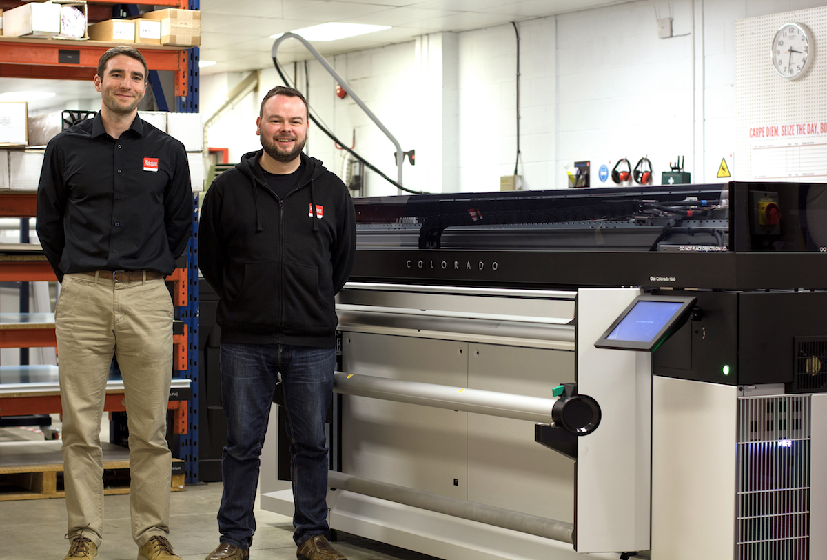 The Bigger Printing Company completes testing of its Canon Océ Colorado 1640