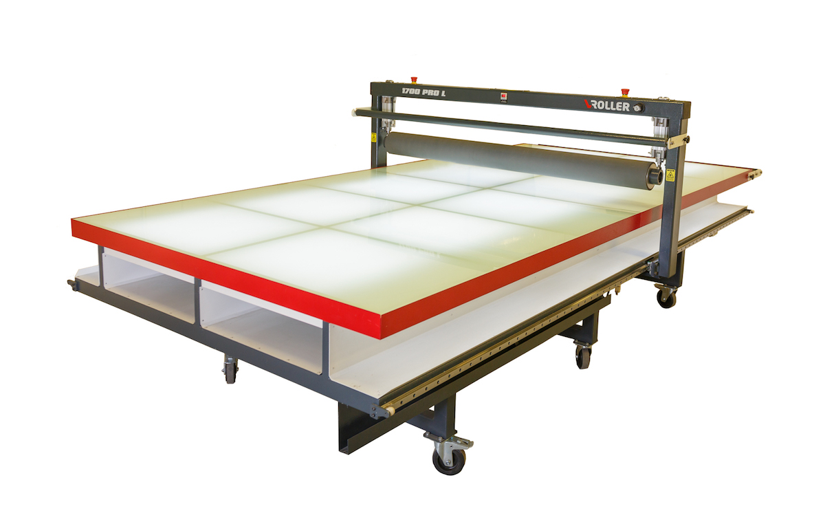 Estonian PSP to market its Vroller finishing table