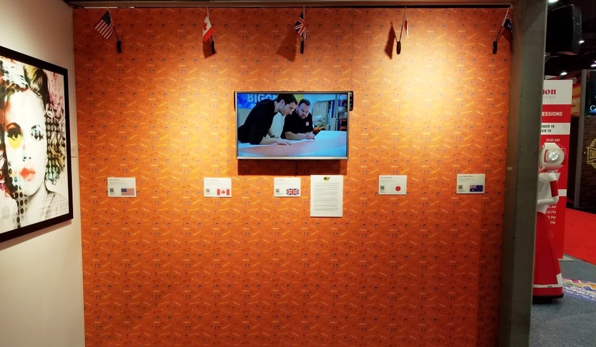 Bigger Printing represents UK in international wallpaper print challenge