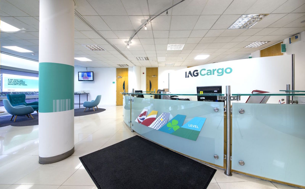Signbox flies with IAG Cargo project