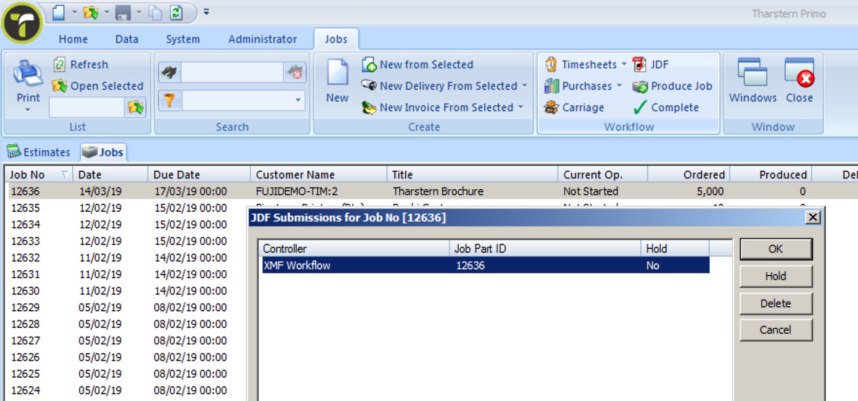 Fujifilm integrates XMF workflow with EFI and Tharstern MIS