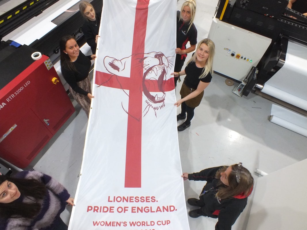 Flying the flag for Women’s World Cup