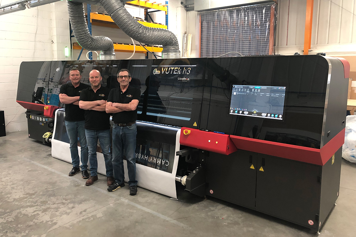 Quarmby Colour Leaps in Technology with the EFI VUTEk h3