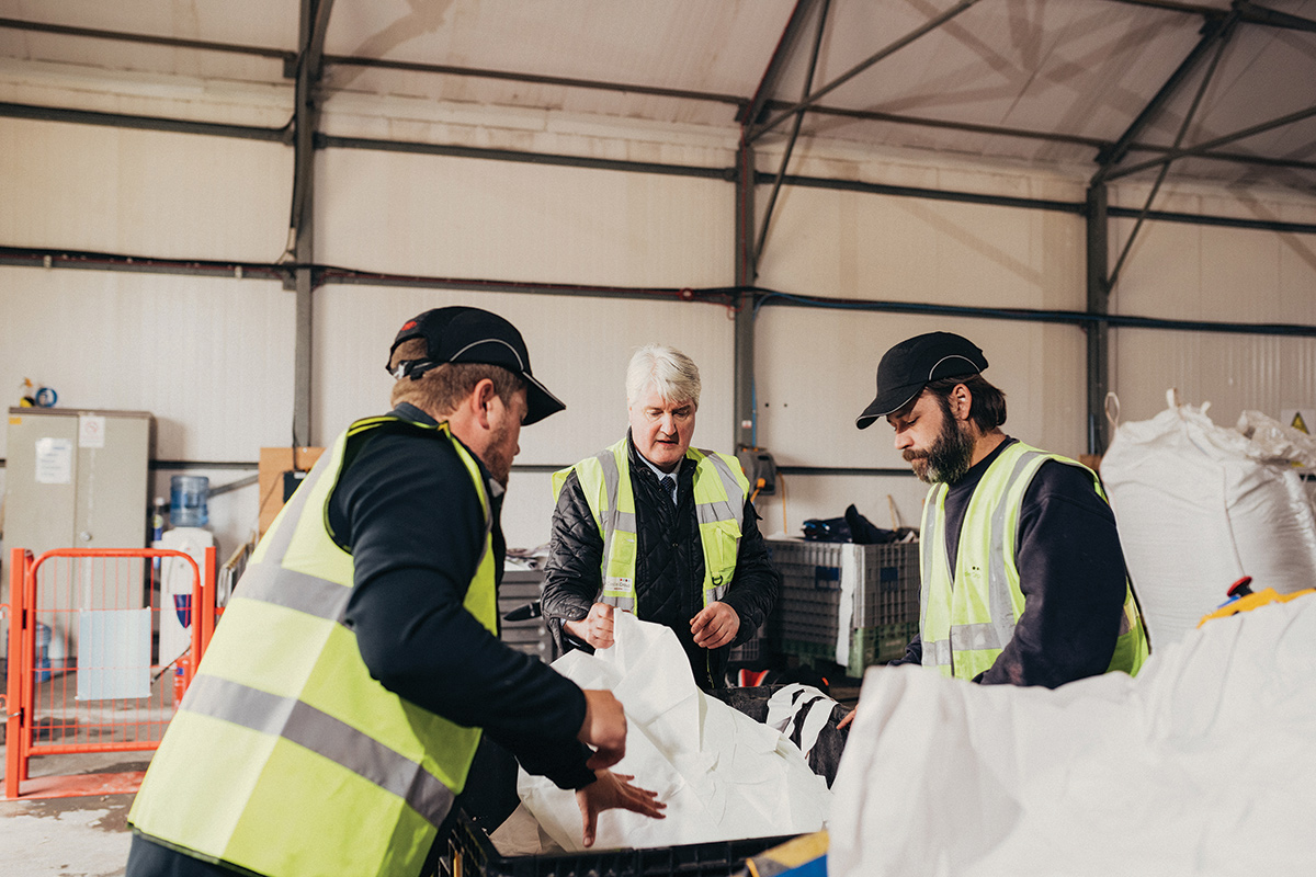 What do you do with your PVC banner waste?