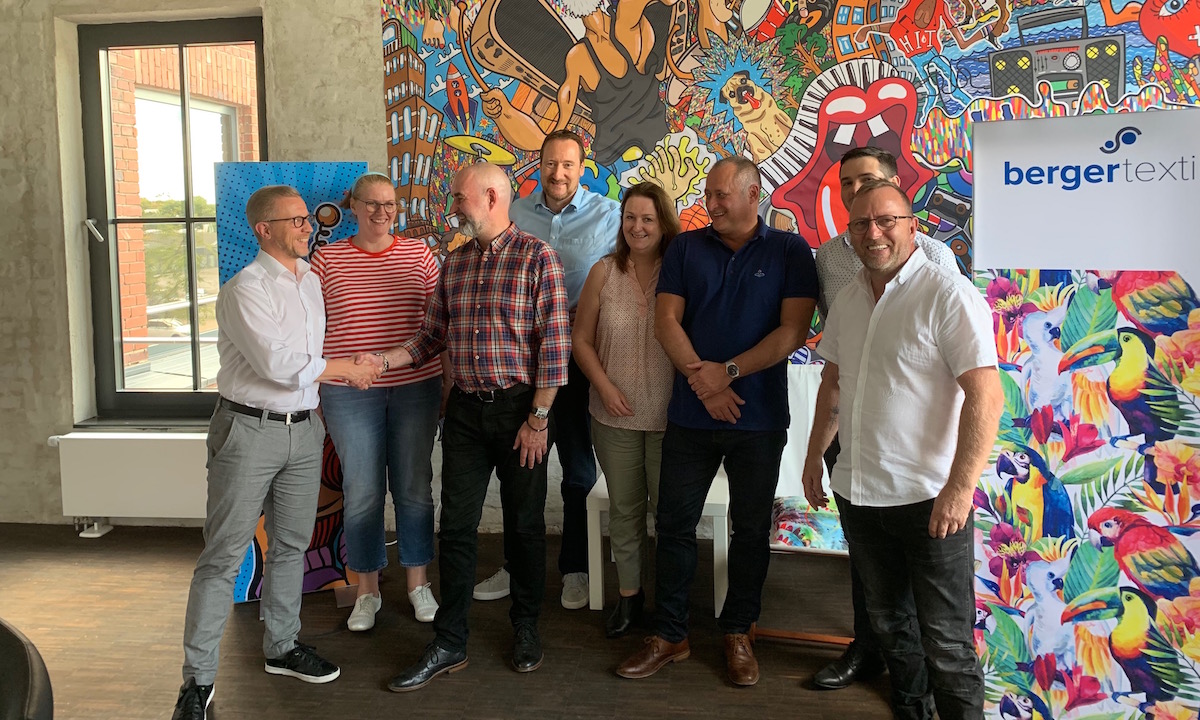 Pyramid to distribute bergertextiles range