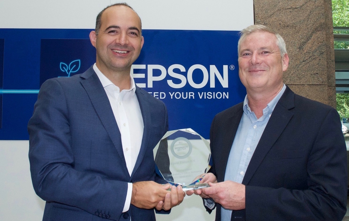 Epson bags sustainability award