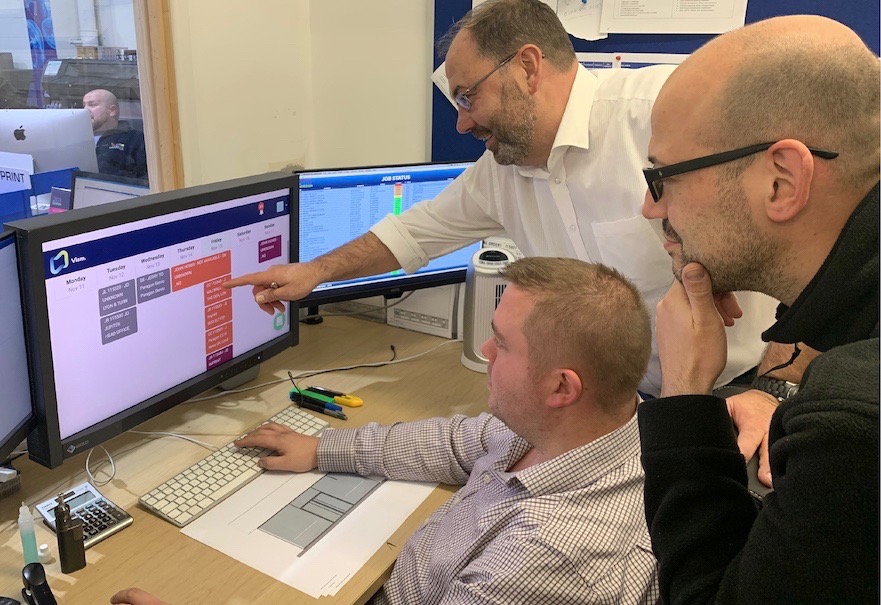 Service Graphics renews Vism project management service