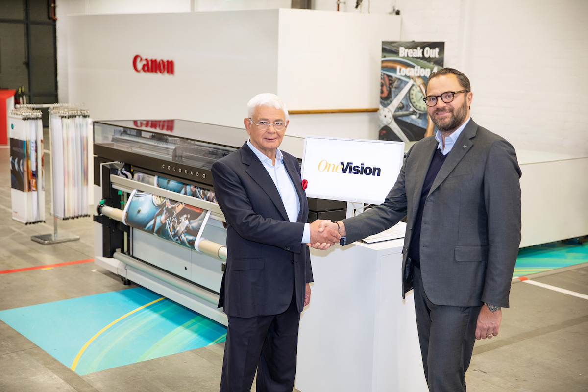 Canon partners with OneVision to up productivity of Colorado and Arizona printers