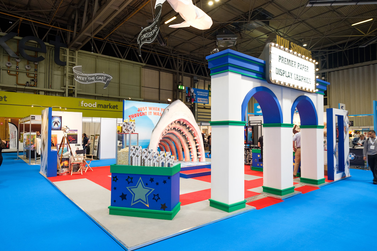 Platinum award for Premier’s Display Graphics stand