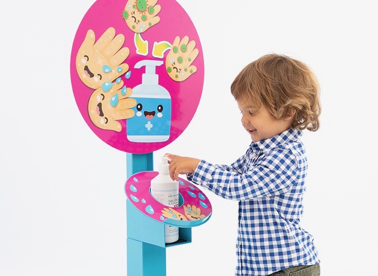 New kids’ sanitising unit from Ultima