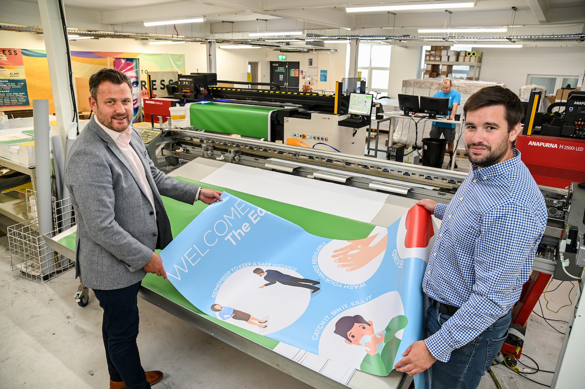 Agfa Anapurna backbone of Solopress wide-format growth