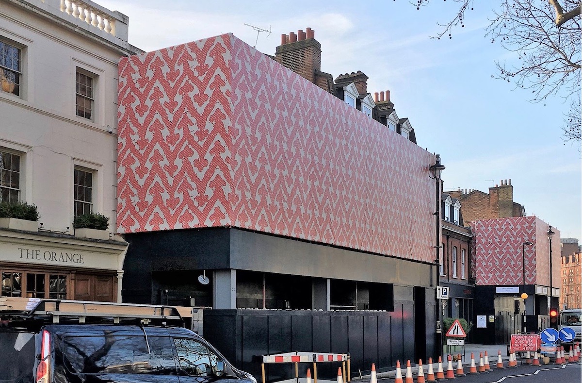 Embrace installs UK’s first PVC-free printed scaffold wrap