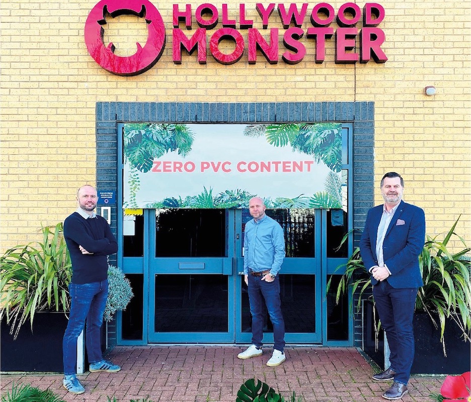 Hollywood Monster rejects PVC banner