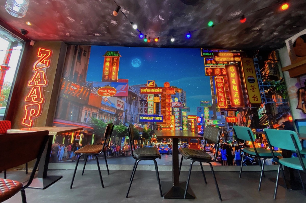 Imageco delivers day/night switching wallcovering