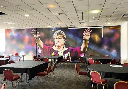 Bradford City AFC installs massive wall murals