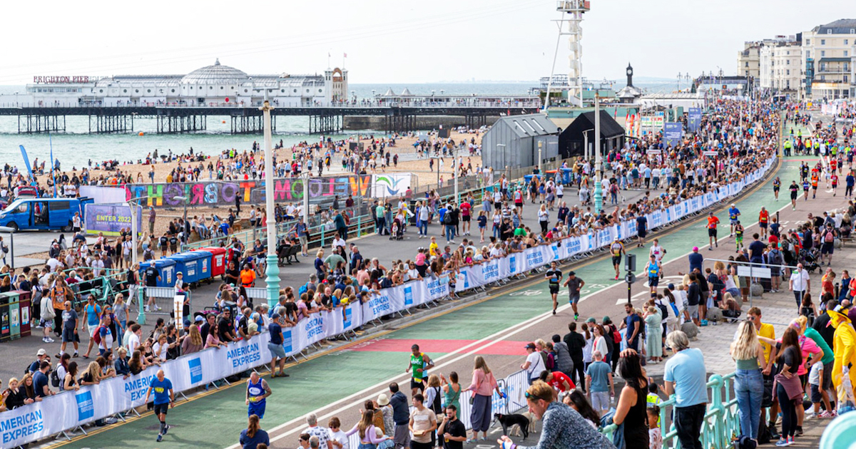 Brighton Marathon course branding boosts enquiries at YPP