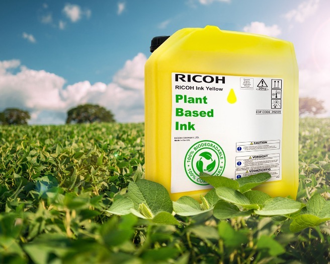 Ricoh introduces plant-based ink