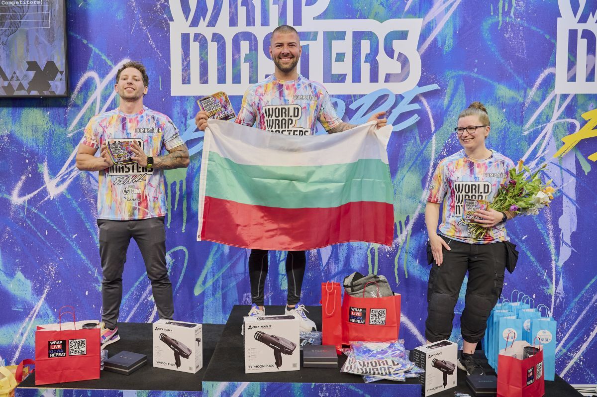 Bulgaria’s Ivan Tenchev crowned World Wrap Masters Champion
