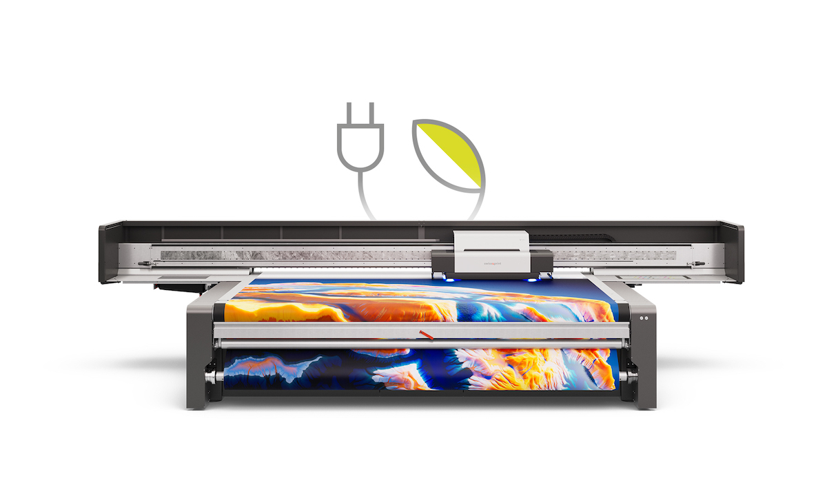 swissQprint printers certified first-class for energy efficiency