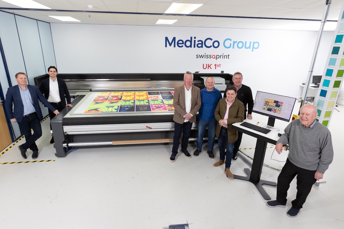 MediaCo takes delivery of UK’s first swissQprint Kudu