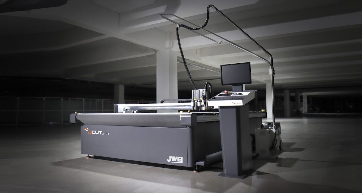 CMYUK introduces JWEI JCUT digital cutting tables