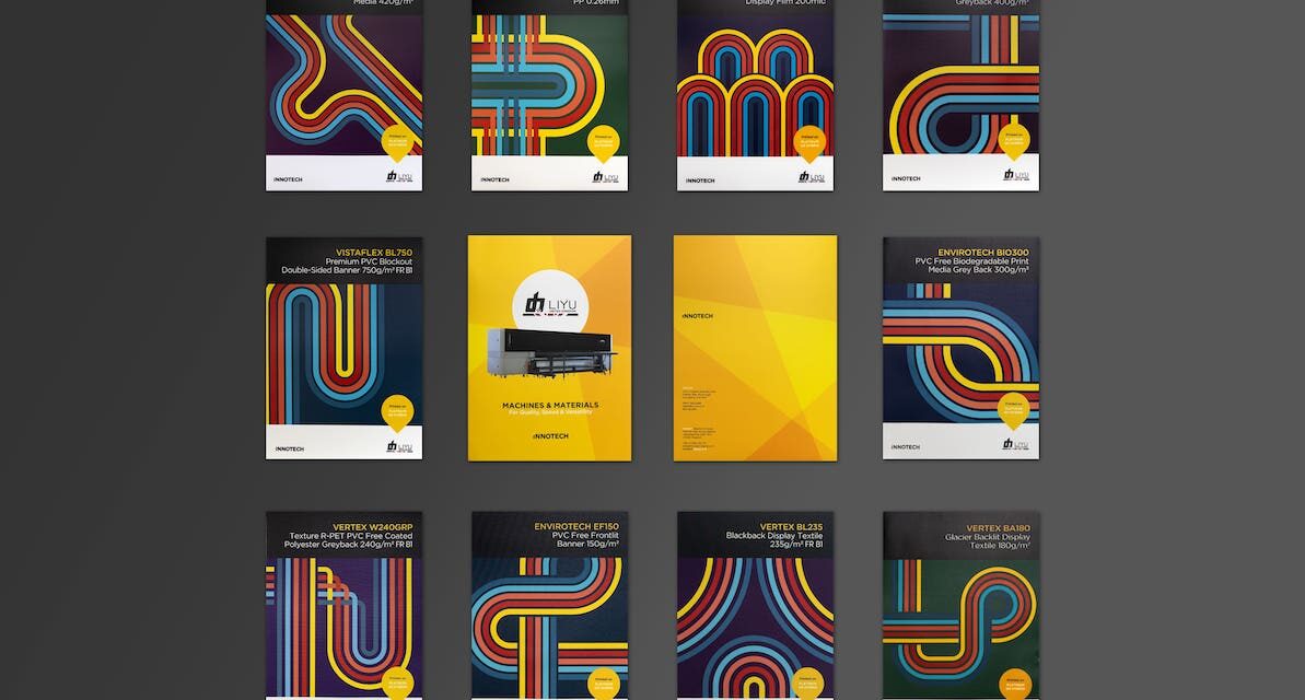 Innotech Digital partners Liyu UK on media swatch book