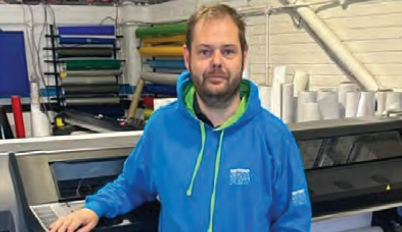 Over to you… David Hammond, Co-founder and director, Seymour Sign and Print