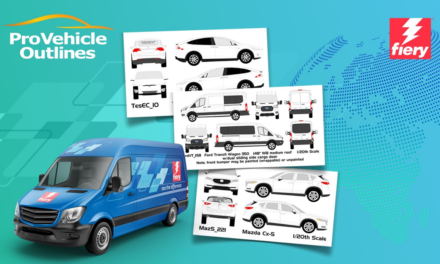 Fiery expands vehicles covered with Pro Vehicle Outline wrap package