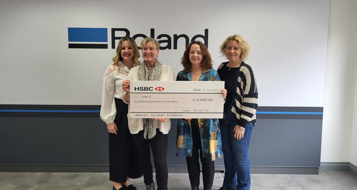 Roland DG makes another charity donation