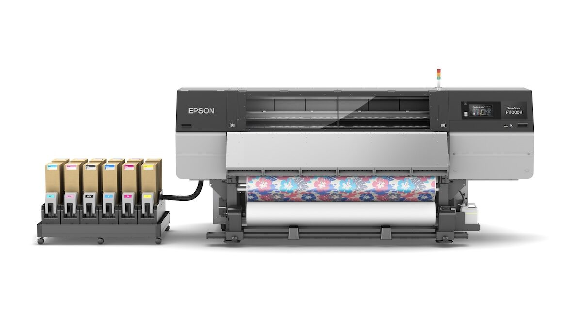 Epson launches SureColor SC-F11000 dye-sub printer