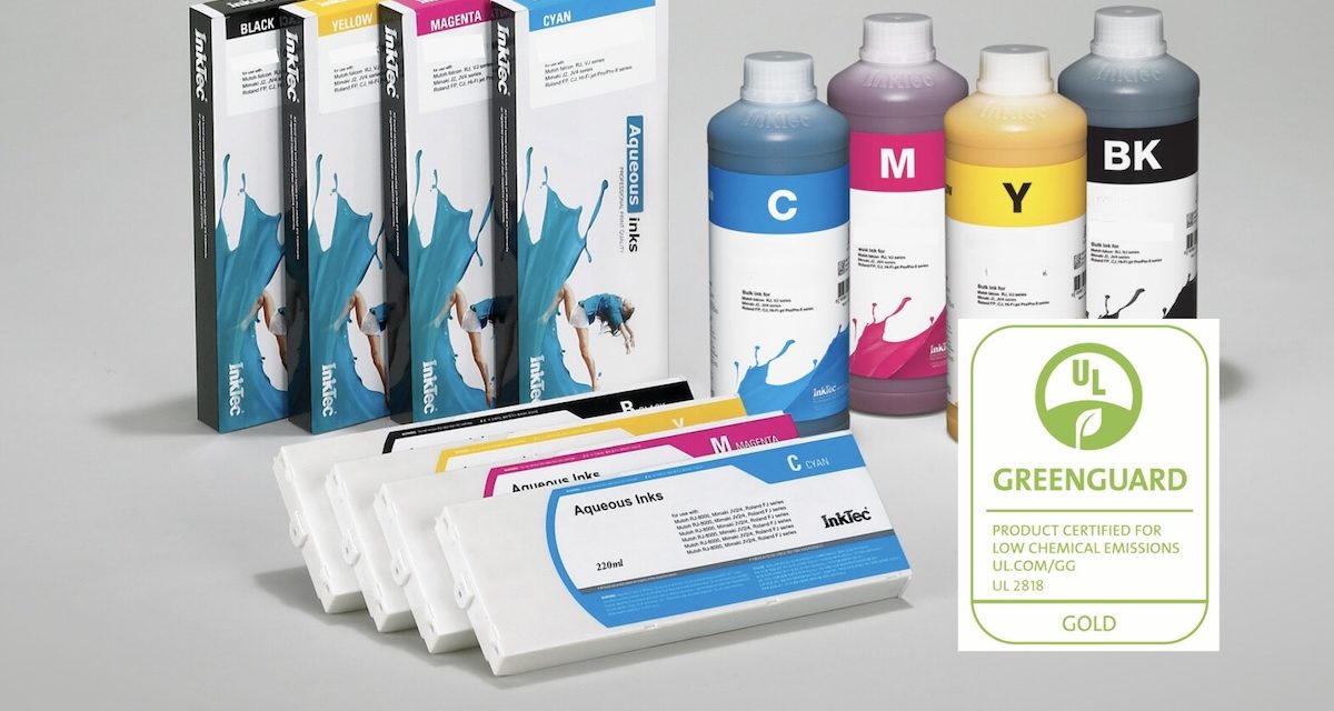 InkTec’s pigment ink achieves Green Guard certification